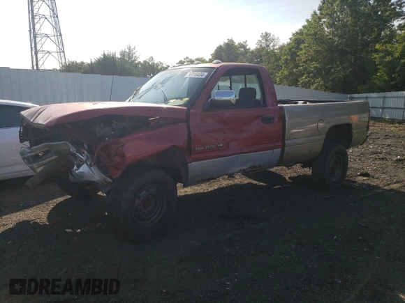 1997 Dodge 2500 with VIN 1B7KF26Z7VJ563055, listed as a Copart auction lot 66916434 with 235,006 mi miles and Salvage Title. Bid and sale history available at DreamBid. Image 1.