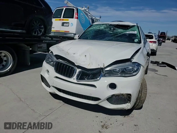 2017 BMW X5 sDrive35i with VIN 5UXKR2C32H0X07482, listed as a Copart auction lot 47985525 with 44,717 mi miles and Salvage Title. Bid and sale history available at carsss.com. Image 12.