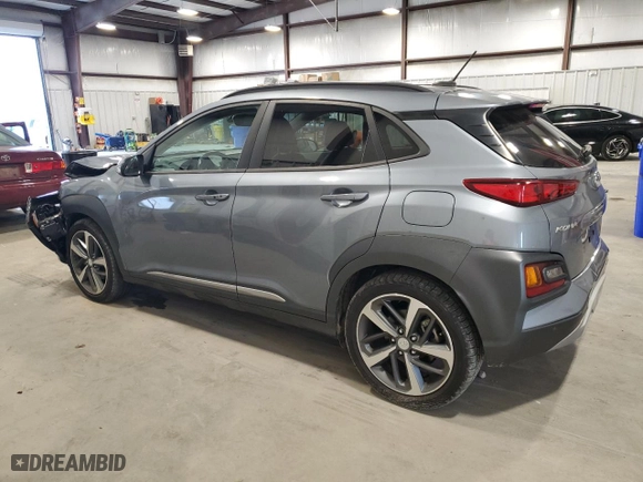 2018 Hyundai Kona Ultimate with VIN KM8K53A51JU134074, listed as a Copart auction lot 82484844 with 48,962 mi miles and Salvage Title. Bid and sale history available at carsss.com. Image 2.