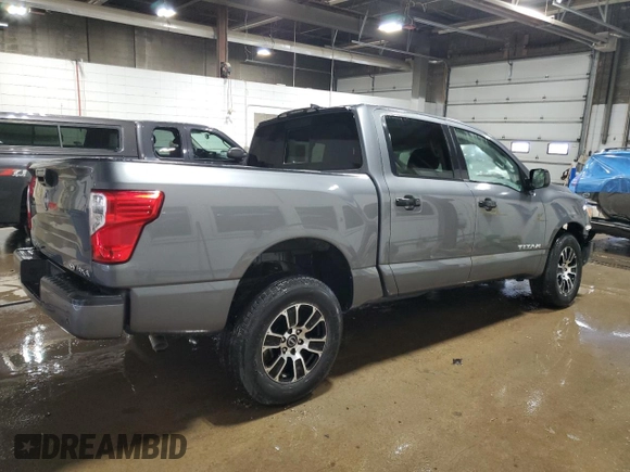 2023 Nissan Titan SV with VIN 1N6AA1EC1PN111287, listed as a Copart auction lot 88171995 with 22,747 mi miles and Non repairable. Bid and sale history available at DreamBid. Image 3.