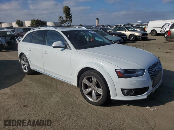 2014 Audi allroad Premium Plus with VIN WA1UFAFLXEA048754, listed as a Copart auction lot 89117505 with 81,255 mi miles and Salvage Title. Bid and sale history available at carsss.com. Image 4.