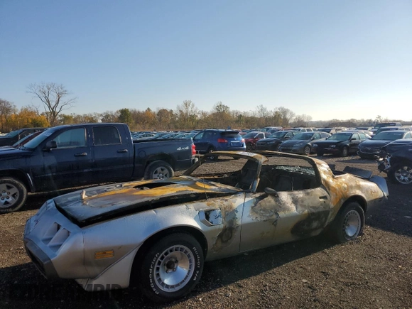 1979 Pontiac Firebird with VIN 2XB87K9L170230, listed as a Copart auction lot 78530924 with Not provided miles and Salvage title. Bid and sale history available at DreamBid. Image 1.