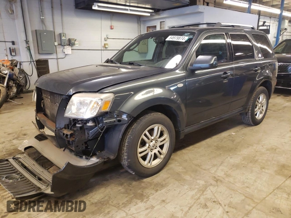 2009 Mercury Mariner Premier with VIN 4M2CU97G29KJ23254, listed as a Copart auction lot 56557305 with 201,739 mi miles and Non repairable. Bid and sale history available at DreamBid. Image 1.