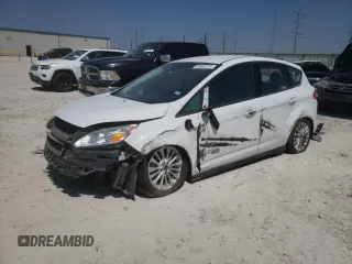 2017 Ford C-Max Energi SE with VIN 1FADP5EUXHL108308, listed as a Copart auction lot 55633224 with 0 mi miles. Bid and sale history available at carsss.com. Image 1.
