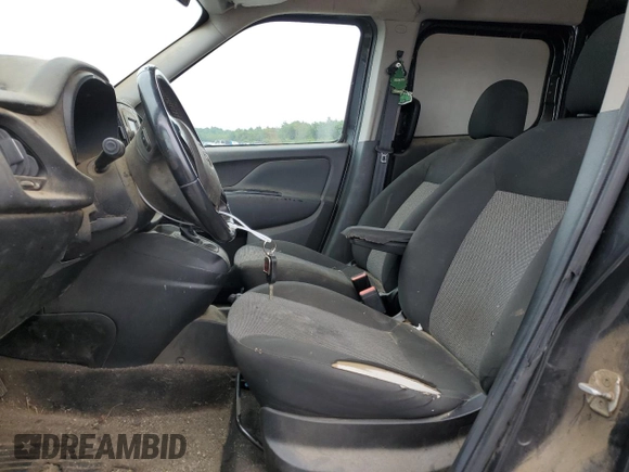 2017 Ram ProMaster City Cargo Tradesman with VIN ZFBERFABXH6H30480, listed as a Copart auction lot 64974914 with 156,482 mi miles and Salvage Title. Bid and sale history available at DreamBid. Image 7.