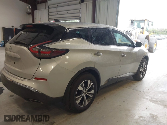 2022 Nissan Murano S with VIN 5N1AZ2AJ7NC122451, listed as a IAAI auction lot 41855540 with 56,944 mi miles and . Bid and sale history available at DreamBid. Image 4.