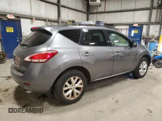 2013 Nissan Murano SV with VIN JN8AZ1MW4DW301943, listed as a Copart auction lot 53739505 with 145,437 mi miles and Clean Title. Bid and sale history available at carsss.com. Image 3.