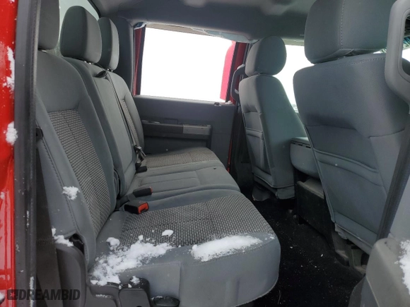 2012 Ford Super Duty F-250 SRW XL with VIN 1FT7W2B64CEA02027, listed as a Copart auction lot 44212295 with 191,295 mi miles and Salvage Title. Bid and sale history available at carsss.com. Image 10.