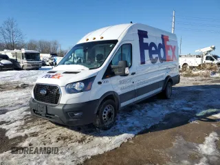 2021 Ford Transit Cargo с VIN 1FTBF4U88MKA91558, выставлен на аукционе Copart как лот 41597595 с пробегом 83 661 миль миль и Списание • Salvage title. История ставок и продаж доступна на DreamBid. Изображение 2.