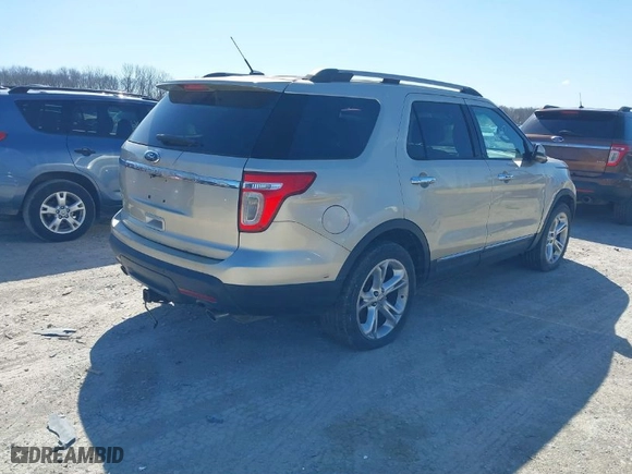 2011 Ford Explorer Limited with VIN 1FMHK8F89BGA76217, listed as a IAAI auction lot 41898647 with 186,307 mi miles. Bid and sale history available at carsss.com. Image 4.