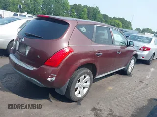 2007 Nissan Murano S с VIN JN8AZ08T67W500197, выставлен на аукционе IAAI как лот 42409100 с пробегом 181 021 миль миль и . История ставок и продаж доступна на DreamBid. Изображение 4.