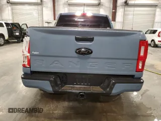 2023 Ford Ranger XL with VIN 1FTER4FH9PLE34829, listed as a Copart auction lot 55485345 with 34,046 mi miles and Salvage title. Bid and sale history available at DreamBid. Image 6.