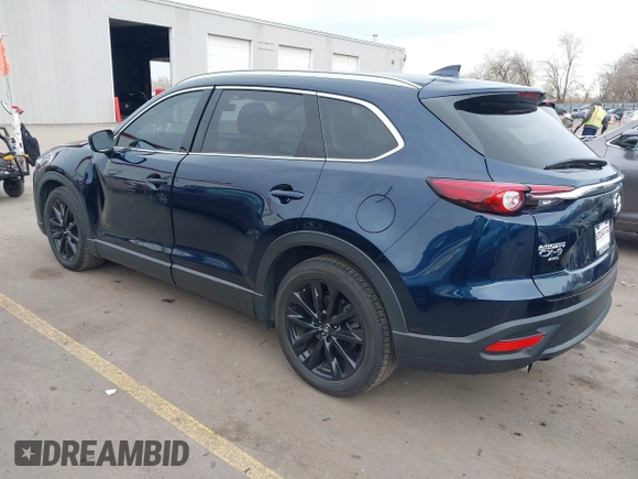 2022 Mazda CX-9 Touring Plus with VIN JM3TCBAY6N0616918, listed as a IAAI auction lot 41242341 with 22,384 mi miles and . Bid and sale history available at carsss.com. Image 3.