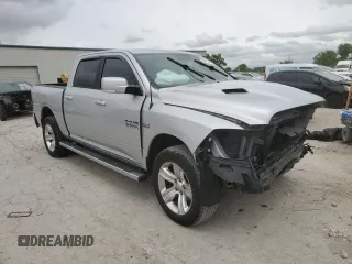 2016 Ram 1500 Sport with VIN 1C6RR7MT3GS248095, listed as a Copart auction lot 54611345 with 204,822 mi miles and Salvage title. Bid and sale history available at DreamBid. Image 4.