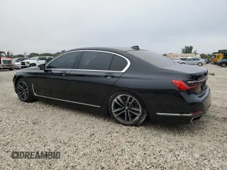 2022 BMW 7 Series 750i xDrive with VIN WBA7U2C02NCJ27538, listed as a Copart auction lot 42022885 with 29,083 mi miles and Salvage title. Bid and sale history available at DreamBid. Image 2.