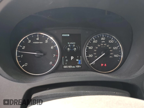 2019 Mitsubishi Outlander ES with VIN JA4AZ3A37KZ049645, listed as a Copart auction lot 63294975 with 65,169 mi miles and Salvage title. Bid and sale history available at DreamBid. Image 9.