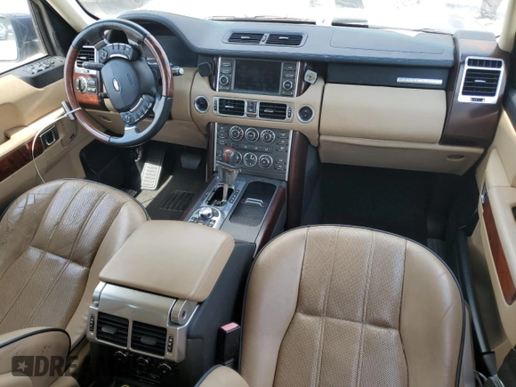 2012 Land Rover Range Rover HSE Lux with VIN SALMF1D46CA389852, listed as a Copart auction lot 67006465 with Not provided miles and Salvage title. Bid and sale history available at DreamBid. Image 8.