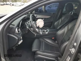 2021 Mercedes-Benz C with VIN W1KWF8HB3MR620202, listed as a Copart auction lot 46827165 with Not Provided miles and Salvage Title. Bid and sale history available at DreamBid. Image 7.