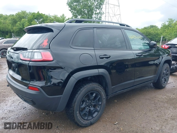 2022 Jeep Cherokee X z VIN 1C4PJMCX0ND552920, wystawiony jako IAAI lot #42436665 z przebiegiem 45 560 mil mil oraz . Historia ofert i sprzedaży dostępna na DreamBid. Obrazek 4.