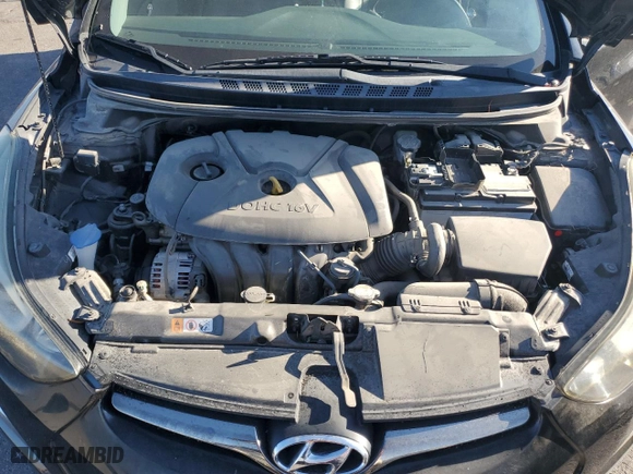 2014 Hyundai Elantra Limited with VIN 5NPDH4AE1EH494956, listed as a Copart auction lot 43172735 with 66,312 mi miles and Salvage Title. Bid and sale history available at carsss.com. Image 11.