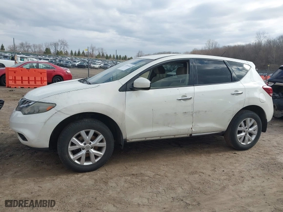 2014 Nissan Murano S with VIN JN8AZ1MWXEW518852, listed as a IAAI auction lot 41885440 with 191,317 mi miles. Bid and sale history available at carsss.com. Image 14.