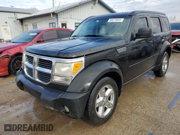 2008 Dodge Nitro SXT with VIN 1D8GU28K68W244007, listed as a Copart auction lot 50575655 with 179,139 mi miles and Salvage Title. Bid and sale history available at carsss.com. Image 1.