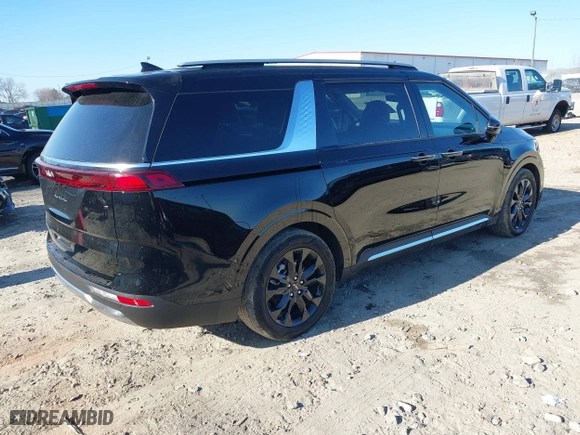 2022 Kia Carnival SX with VIN KNDNE5H34N6189033, listed as a IAAI auction lot 41646273 with 28,239 mi miles. Bid and sale history available at carsss.com. Image 4.