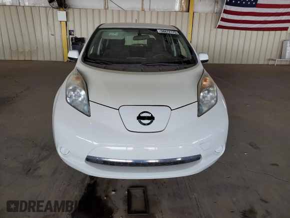 2016 Nissan LEAF S with VIN 1N4AZ0CP1GC309123, listed as a Copart auction lot 58872175 with 70,298 mi miles and Clean title. Bid and sale history available at DreamBid. Image 5.