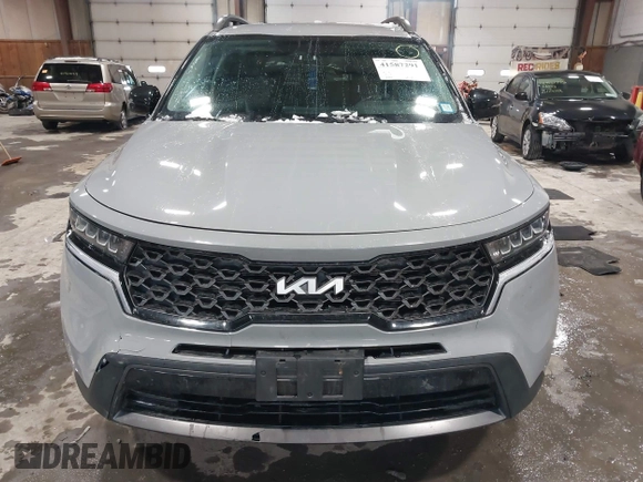 2022 Kia Sorento X-Line S with VIN 5XYRLDLCXNG082848, listed as a IAAI auction lot 41587291 with 61,791 mi miles. Bid and sale history available at carsss.com. Image 12.