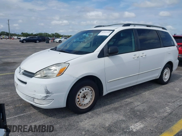 2005 Toyota Sienna CE with VIN 5TDZA23C35S235874, listed as a IAAI auction lot 42257465 with 199,764 mi miles and . Bid and sale history available at DreamBid. Image 2.