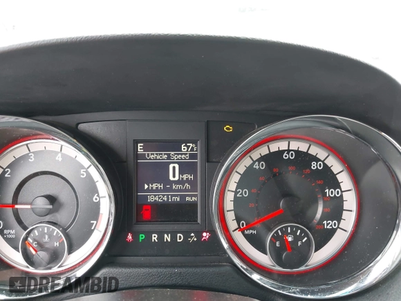 2017 Dodge Grand Caravan SXT with VIN 2C4RDGCG2HR713769, listed as a IAAI auction lot 42074875 with 184,241 mi miles and . Bid and sale history available at DreamBid. Image 7.