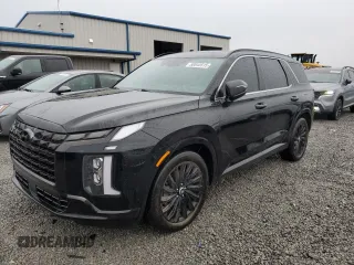 2024 Hyundai Palisade Calligraphy z VIN KM8R7DGE5RU707611, wystawiony jako Copart lot #50040515 z przebiegiem 42 464 mil mil oraz Szkoda całkowita • Salvage title. Historia ofert i sprzedaży dostępna na DreamBid. Obrazek 1.