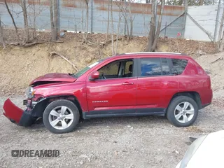 2014 Jeep Compass Latitude with VIN 1C4NJDEB3ED846496, listed as a IAAI auction lot 41892963 with 111,914 mi miles. Bid and sale history available at carsss.com. Image 15.