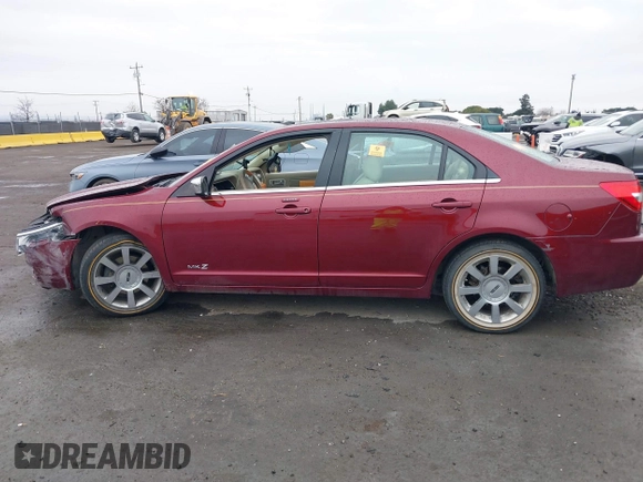 2007 Lincoln MKZ with VIN 3LNHM28T37R645863, listed as a IAAI auction lot 41472702 with 1 mi miles. Bid and sale history available at carsss.com. Image 15.