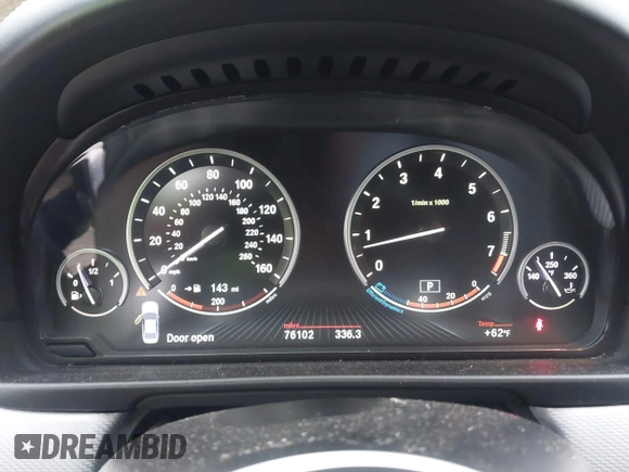 2015 BMW 5 Series 550i with VIN WBAKN9C52FD961297, listed as a IAAI auction lot 40863859 with 76,102 mi miles and . Bid and sale history available at DreamBid. Image 7.