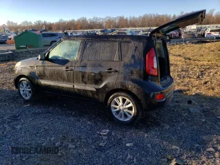 2013 Kia Soul + with VIN KNDJT2A61D7749641, listed as a Copart auction lot 80124214 with 181,476 mi miles and Salvage Title. Bid and sale history available at DreamBid. Image 2.