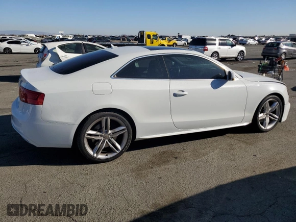 2013 Audi S5 Premium Plus with VIN WAUCGAFR2DA029128, listed as a Copart auction lot 73207084 with 75,281 mi miles and Salvage Title. Bid and sale history available at carsss.com. Image 3.