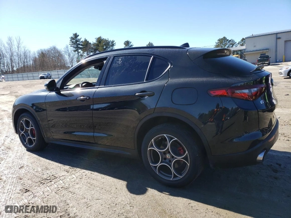 2018 Alfa Romeo Stelvio Sport with VIN ZASFAKPN4J7B87148, listed as a Copart auction lot 47447985 with 79,898 mi miles and Clean Title. Bid and sale history available at carsss.com. Image 2.