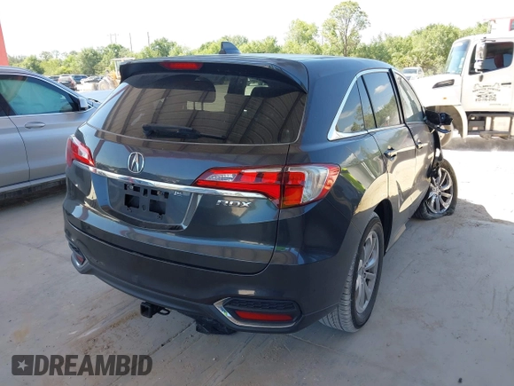2016 Acura RDX Technology with VIN 5J8TB3H50GL018484, listed as a IAAI auction lot 42312036 with 115,311 mi miles and . Bid and sale history available at DreamBid. Image 4.