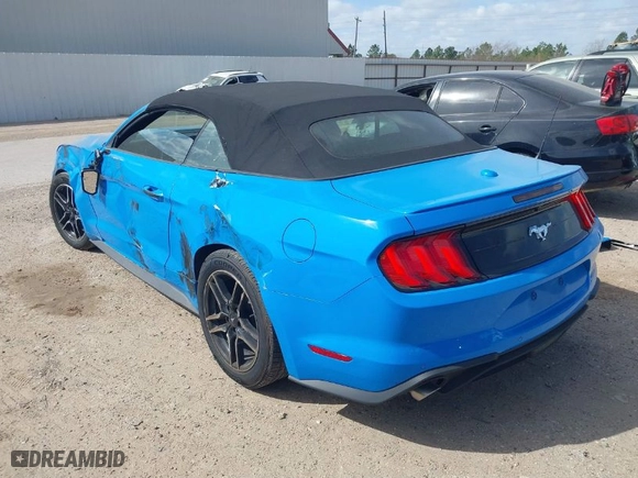2023 Ford Mustang EcoBoost with VIN 1FATP8UH3P5105710, listed as a IAAI auction lot 41827375 with NaN miles. Bid and sale history available at carsss.com. Image 3.