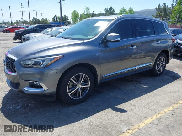 2018 Infiniti QX60 with VIN 5N1DL0MN8JC517525, listed as a IAAI auction lot 41993307 with 38,130 mi miles and . Bid and sale history available at DreamBid. Image 22.