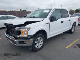 2018 Ford F-150 XL with VIN 1FTEW1CB4JKC87131, listed as a IAAI auction lot 42120579 with 93,143 mi miles. Bid and sale history available at carsss.com. Image 2.