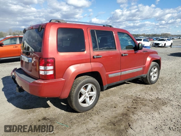 2009 Jeep Liberty Limited with VIN 1J8GP58K49W528558, listed as a Copart auction lot 79615784 with 191,614 mi miles and Salvage Title. Bid and sale history available at carsss.com. Image 3.