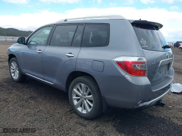 2008 Toyota Highlander Hybrid Limited with VIN JTEEW44A282022558, listed as a IAAI auction lot 41835632 with 161,896 mi miles. Bid and sale history available at carsss.com. Image 3.