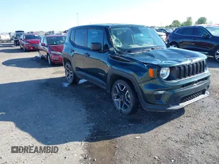 2021 Jeep Renegade Upland with VIN ZACNJDAB6MPM42885, listed as a IAAI auction lot 42013505 with 32,612 mi miles and . Bid and sale history available at DreamBid. Image 1.
