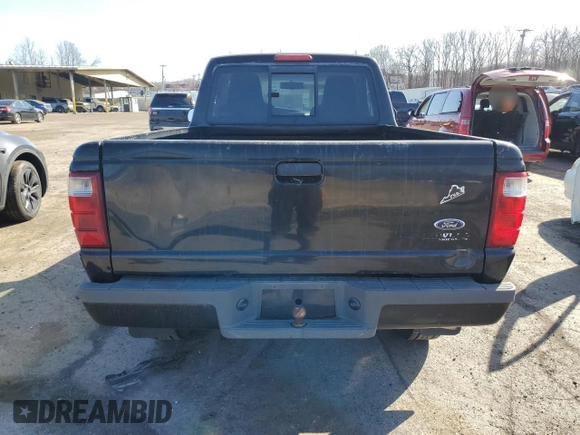 2004 Ford Ranger XL with VIN 1FTYR10U44PB07129, listed as a Copart auction lot 49108875 with Not Provided miles and Salvage Title. Bid and sale history available at DreamBid. Image 6.