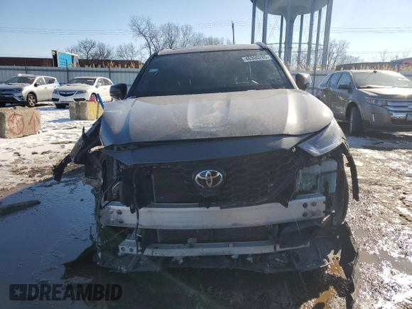 2021 Toyota Highlander XSE with VIN 5TDJZRBH4MS159074, listed as a Copart auction lot 46300285 with 61,541 mi miles and Salvage title. Bid and sale history available at DreamBid. Image 5.