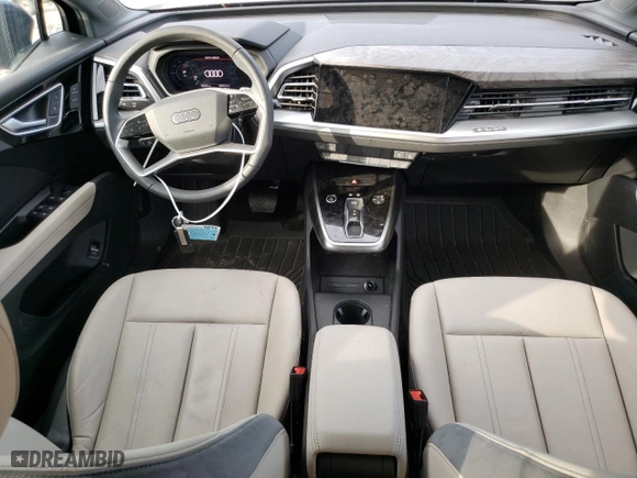 2024 Audi Q4 e-tron Sportback Premium with VIN WA122BFZ1RP006571, listed as a Copart auction lot 78138844 with 12,830 mi miles and Salvage Title. Bid and sale history available at carsss.com. Image 8.