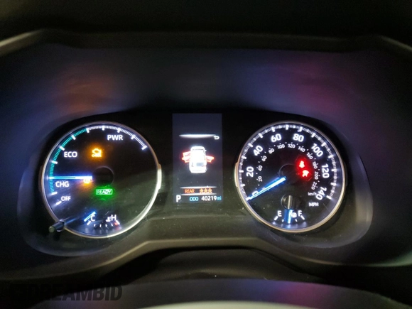 2021 Toyota RAV4 Hybrid LE with VIN 4T3LWRFV2MU026457, listed as a Copart auction lot 46885145 with 40,219 mi miles and Clean Title. Bid and sale history available at carsss.com. Image 9.