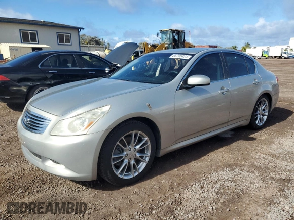 2008 Infiniti G35 with VIN JNKBV61EX8M205707, listed as a Copart auction lot 85795424 with Not Provided miles and Clean Title. Bid and sale history available at DreamBid. Image 1.